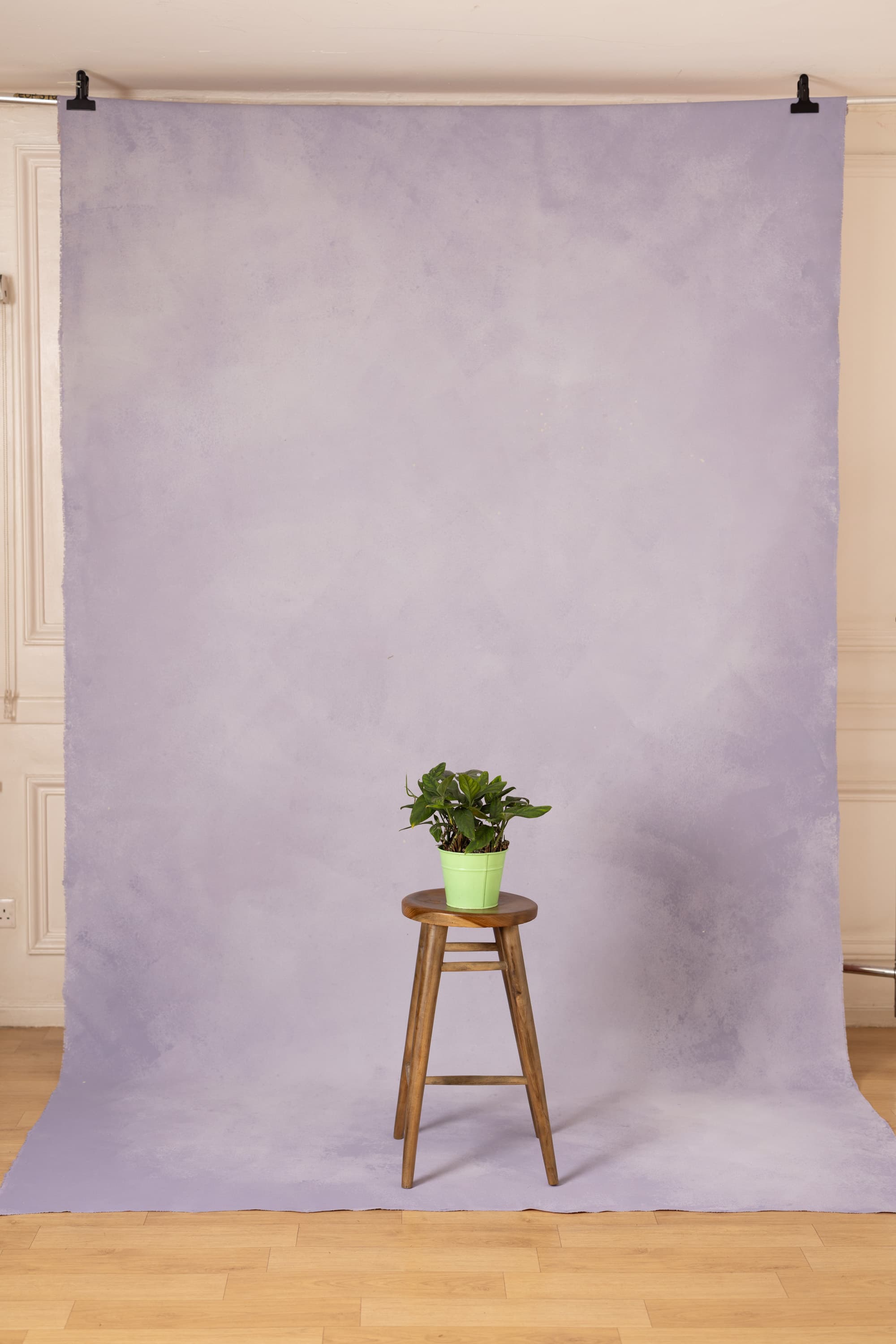 Lavender Blush Painted Canvas Backdrop(#446)