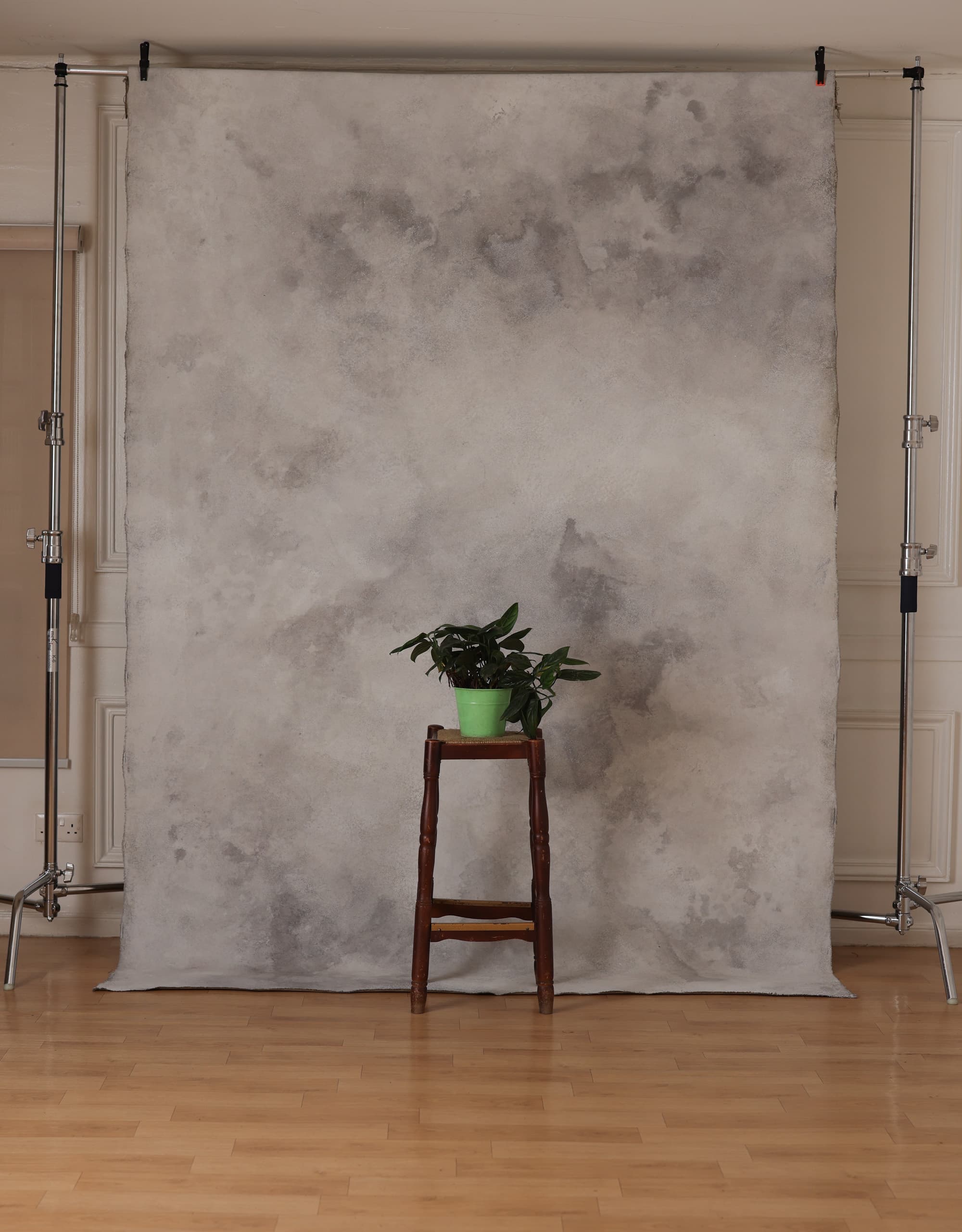 Satin Linen Painted Canvas Backdrop (SL#401)